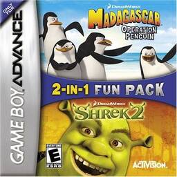 DreamWorks Madagascar / Shrek: Super Slam 2-in-1 Combo Pack