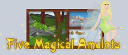 Five magical amulets