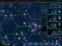 Galaxy in eclipse