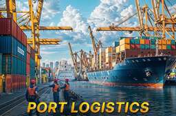 Port Logistics Simulator: Dockside Harbor Handling