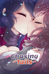 Chasing rabbits in snow