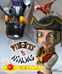 Pirates vs Ninjas Dodgeball