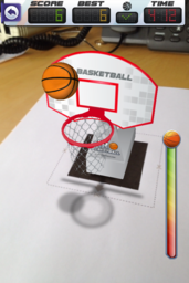 Tabletop Basketball AR