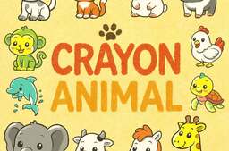 CRAYON ANIMAL
