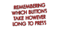 Many Buttons to Press