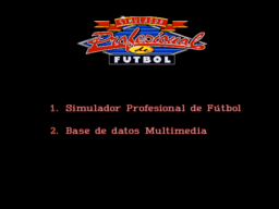 Simulador Profesional de Fútbol