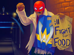 Will Fight for Food: Super Actual Sellout: Game of the Hour