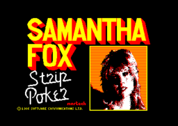 Samantha Fox Strip Poker (a.k.a. 7 Card Stud)