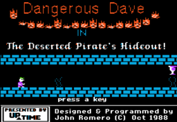 Dangerous Dave in the Deserted Pirate's Hideout!