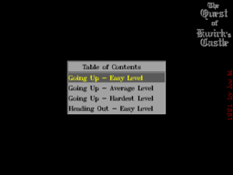 Quest of Kwirk's Castle