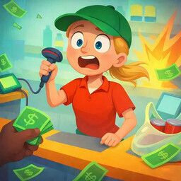 Cashier Chaos: Scan Job Simulator