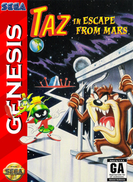 Taz in Escape From Mars