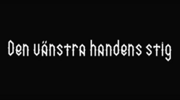 Den vänstra handens stig