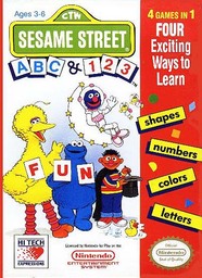 Sesame Street: A-B-C/1-2-3