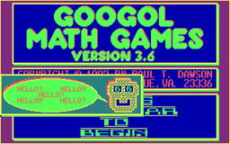 The Secret of Googol: The Googol Counting Fair 4 - Corral / Fun House