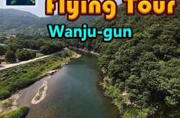 Korean Drone Flying Tour Wanju-gun