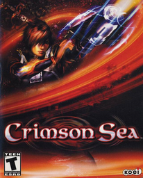 Crimson Waves on the Emerald Sea