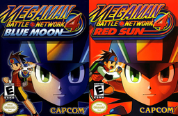 Mega Man Battle Network 4 Blue Moon