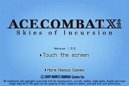 Ace Combat Xi: Skies of Incursion