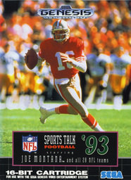 Sports Talk Football 93 Starring Joe Montana