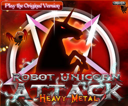 Robot Unicorn Attack Heavy Metal Edition