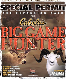 Special Permit: The Expansion Pack for Cabela's Big Game Hunter