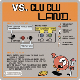 Famicom Mini Series Vol. 12: Clu Clu Land